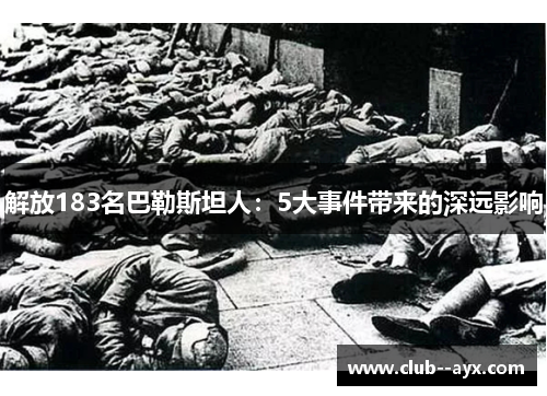 解放183名巴勒斯坦人：5大事件带来的深远影响
