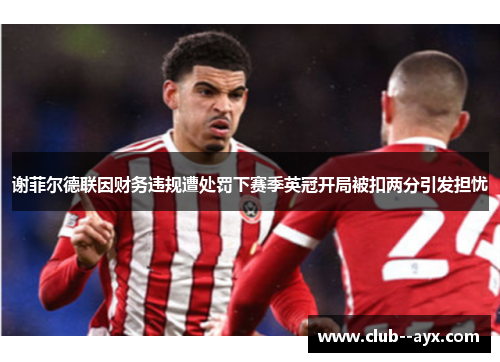 谢菲尔德联因财务违规遭处罚下赛季英冠开局被扣两分引发担忧