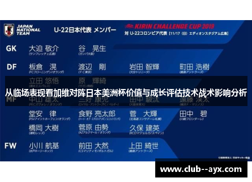 从临场表现看加维对阵日本美洲杯价值与成长评估技术战术影响分析